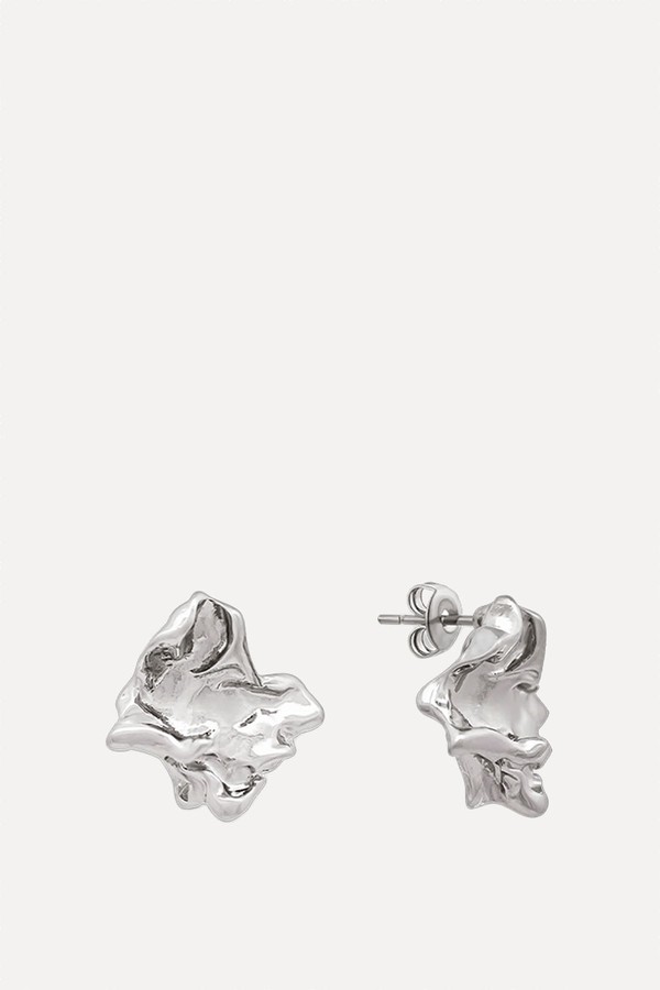 Candice Molten Nugget Stud Earrings