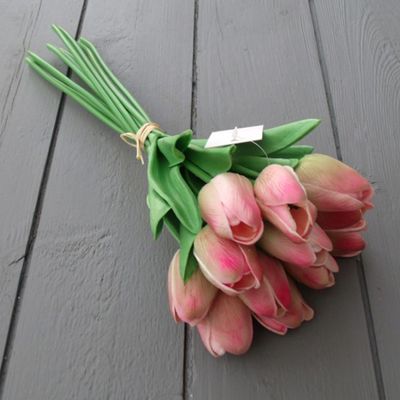 Light Pink Real Touch Tulips from Permabloom