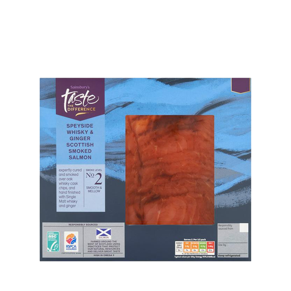 Speyside Whisky & Ginger Scottish Smoked Salmon