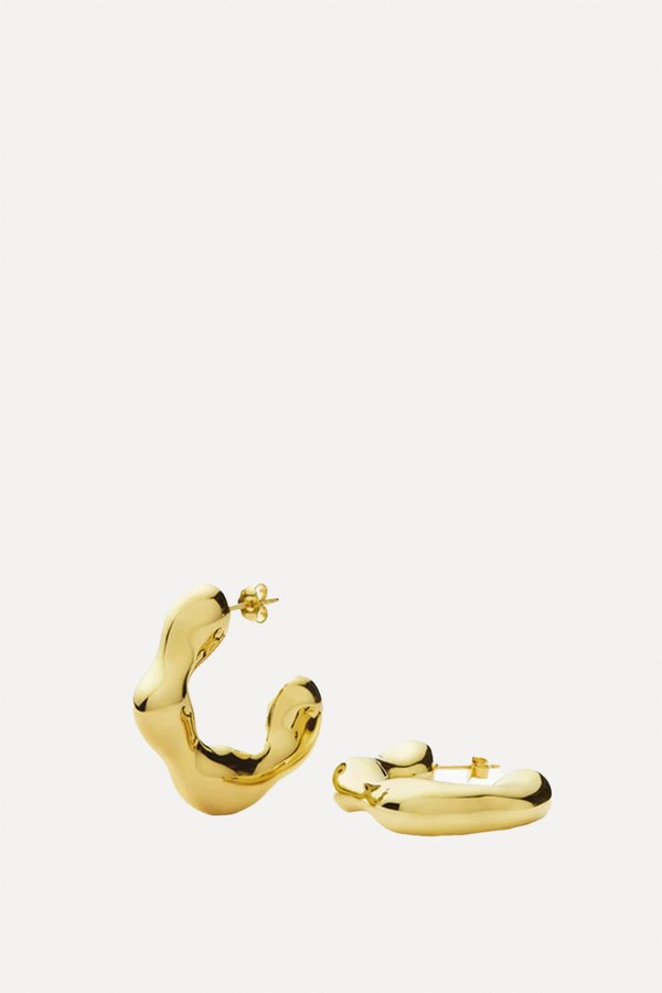 Eny Puffy Large Hoop Earrings from Missoma