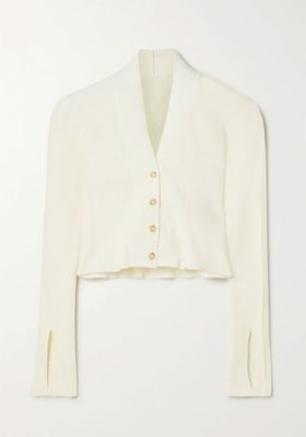 Cropped Knitted Cardigan from Jacquemus