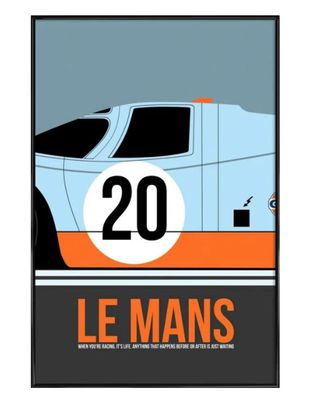 Le Mans Poster from Naxart