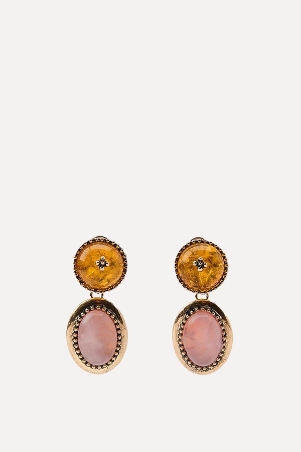 Stone Shape Earrings