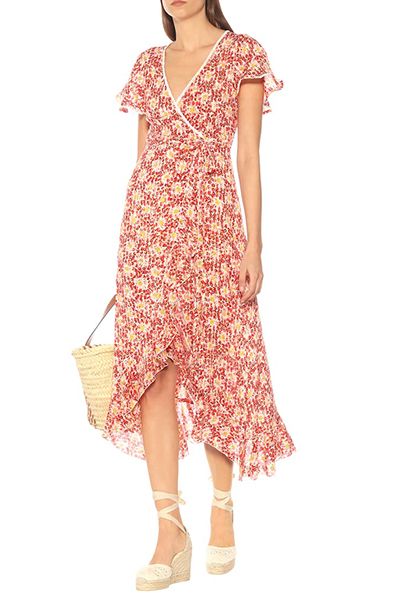 Joe Floral Wrap Dress from Poupette St Barth