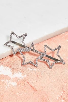 Star Diamante Slide Clip from Urban Outfitters