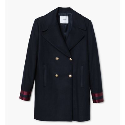 Double-Breasted Coat from Mango