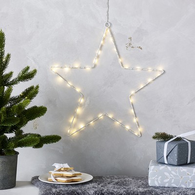 Pre-Lit Hanging Star