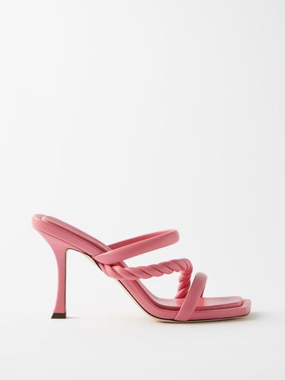 Diosa 90 Leather Sandals from Jimmy Choo