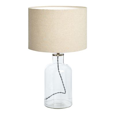 Glass Bottle Table Lamp from Gray & Willow