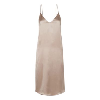 Gemma Silk-Satin Midi Dress from Anine Bing