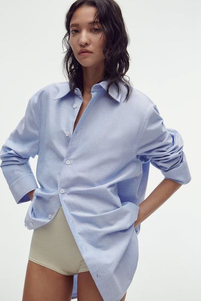 Oversized Poplin Shirt from Zara