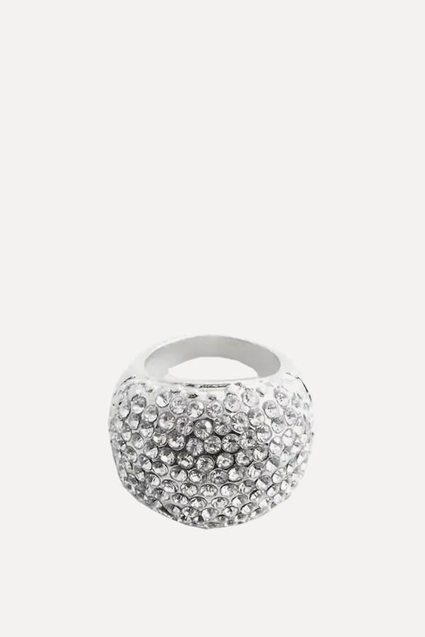 Faceted Crystal Ring from Mango