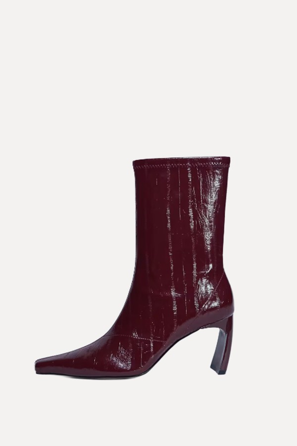 Pearl Point Toe Ankle Boot