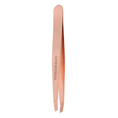 Rose Gold Slant Tweezer from Tweezerman