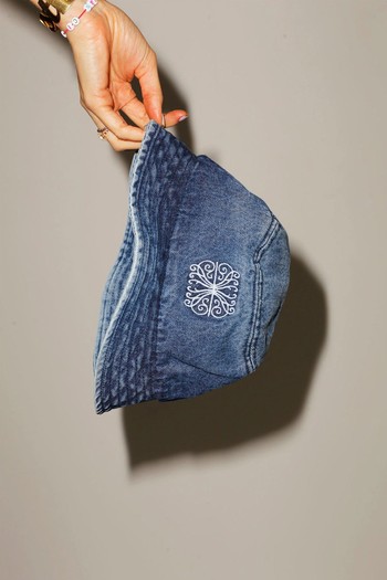 Denim Bucket Hat from Never Fully Dressed