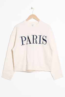 Embroidered Paris Pullover from & Other Stories