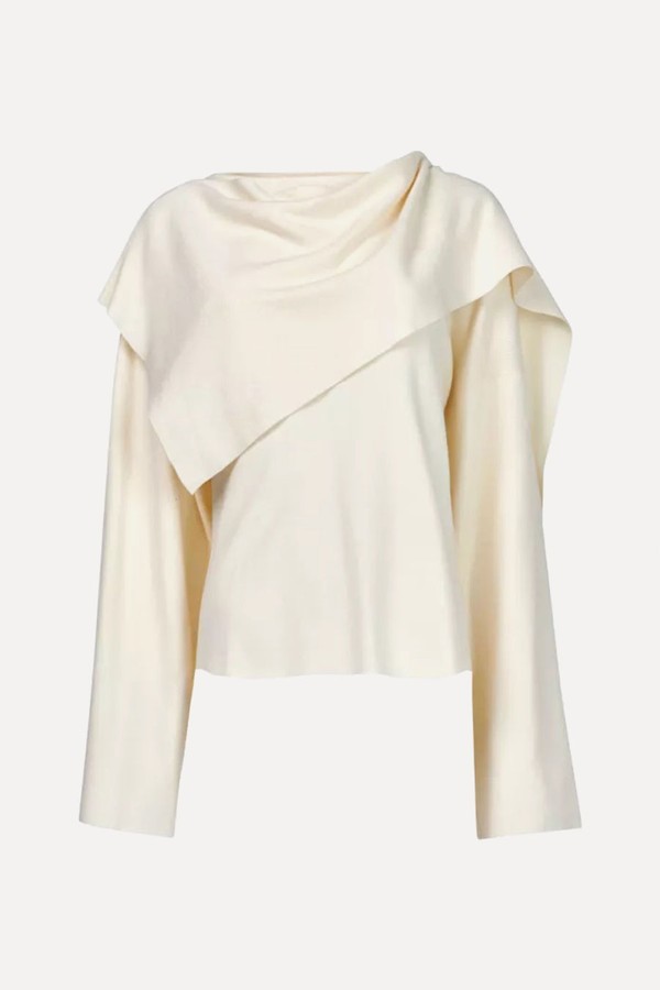 X from Scarf Detail Knit Sweater, £70 (WAS £140) | Leem