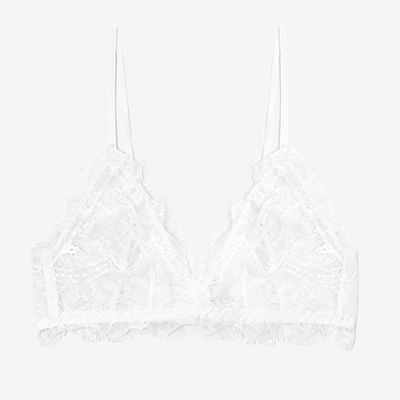 Lace Bra With Trim from Anine Bing 