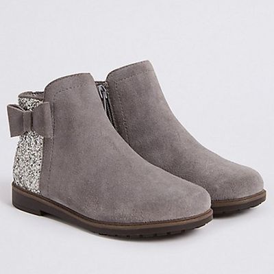 Kids’ Suede Ankle Boots from Marks & Spencer