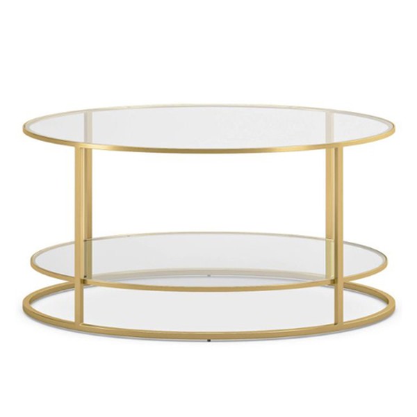 Santoro Brass Oval Coffee Table from Marks & Spencer