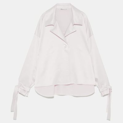 Glossy Blouse from Zara