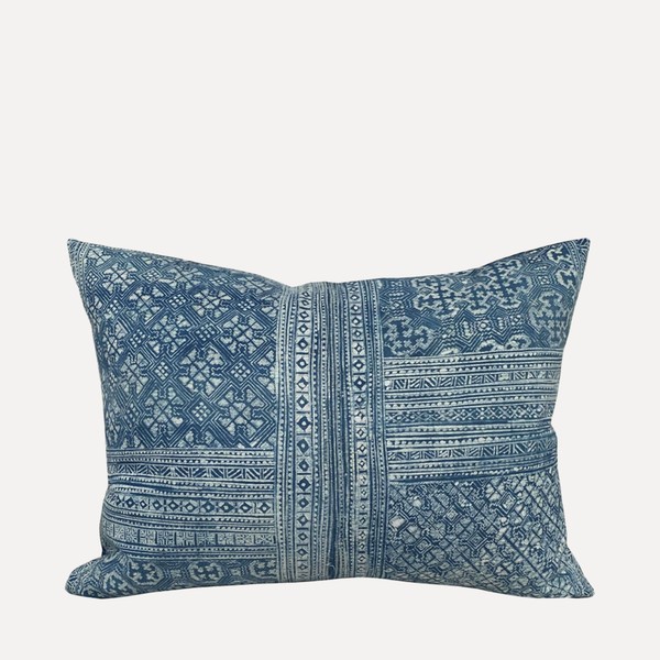 Indigo Batik Cushions from Penny Worrall