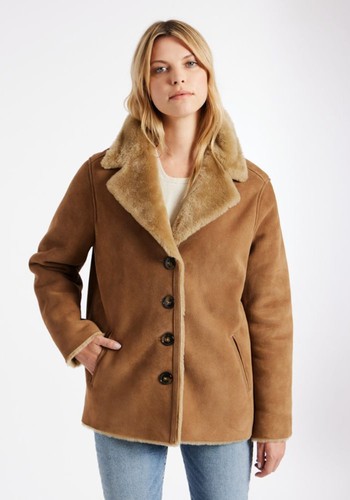 Sheepskin Short Fur Jacket