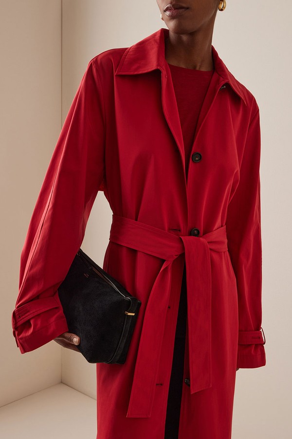 Lightweight Organic Cotton Trench Coat from Toteme