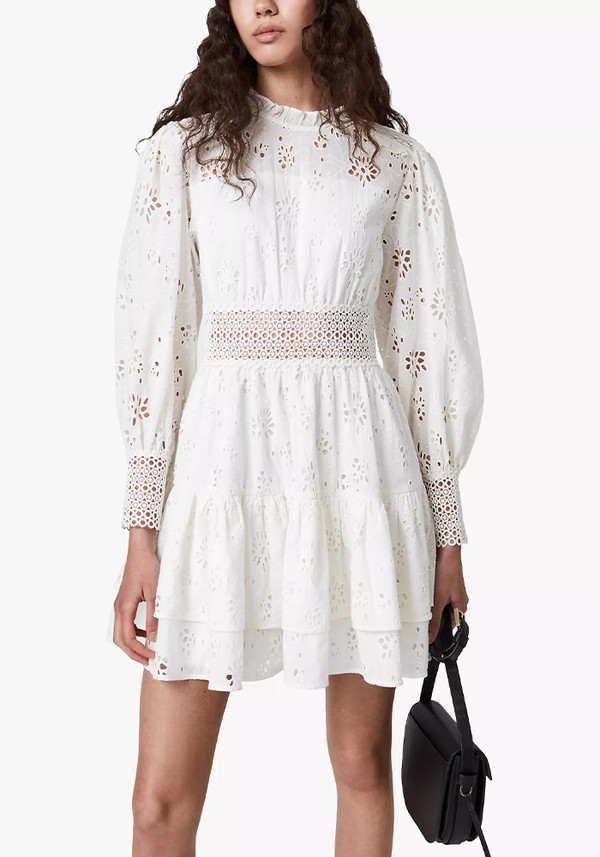 Annasia Broderie Dress from AllSaints