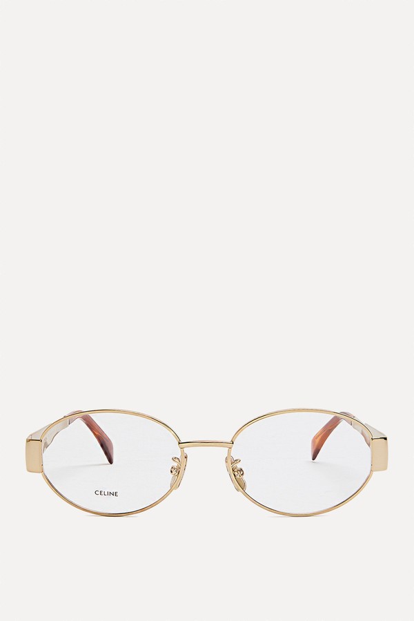 Triomphe Metal Optical Glasses from Celine