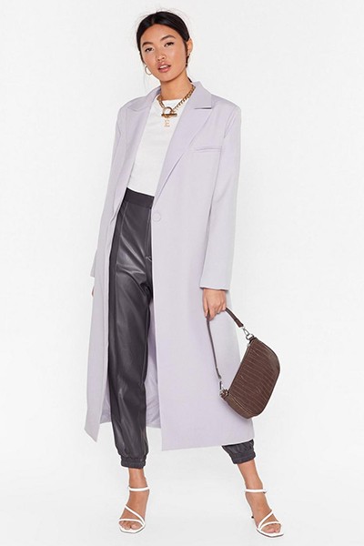 I’ll Get To Work Relaxed Longline Blazer