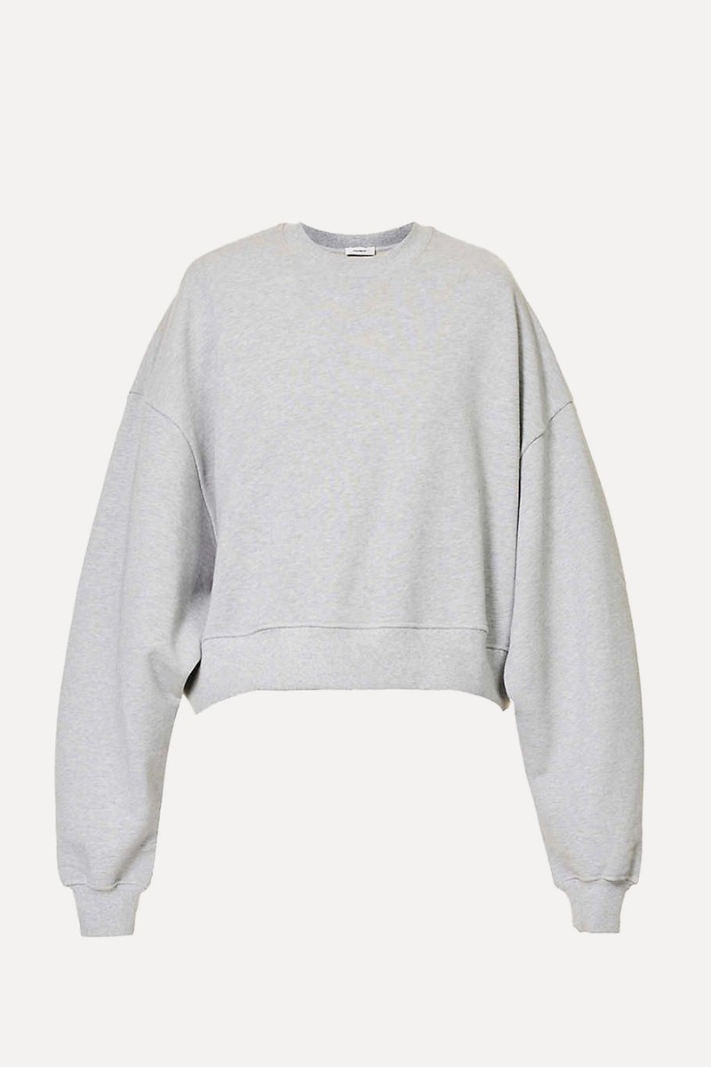 Cotton Jersey Sweatshirt   from Wardrobe.NYC