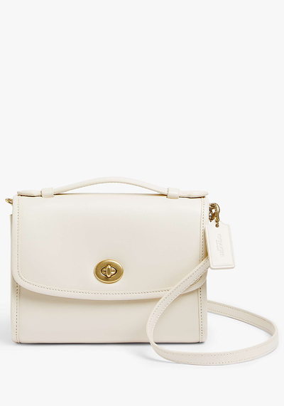 Kip Turnlock Leather Crossbody Bag from Coach