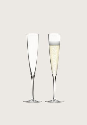 Elegance Collection Pair Of Champagne Flutes from Waterford Crystal