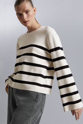 Knitted Jacquard Sweater from & Other Stories
