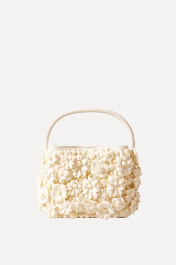 Solene Mini Embellished Leather Tote from Cult Gaia