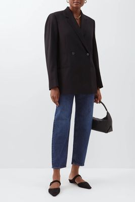 Double-Breasted Wool Jacket from Totême