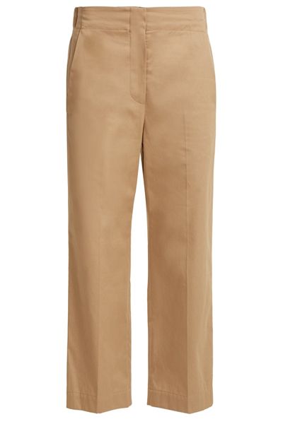 Elasticated-Back Cotton Chino Trousers from Raey