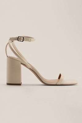 Strappy Ankle Block Heeled Sandals from Na-Kd