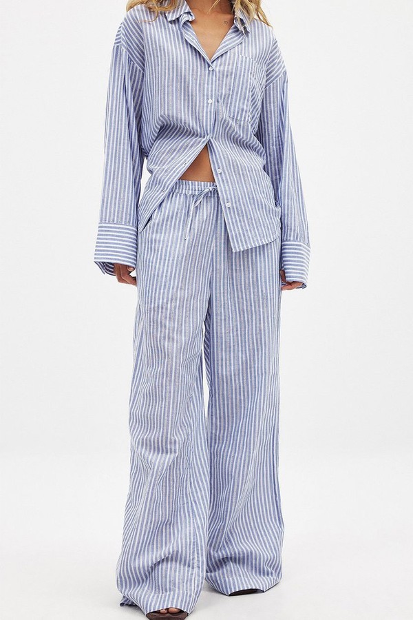 Crochet Insert Mid Waist Pants from NA-KD