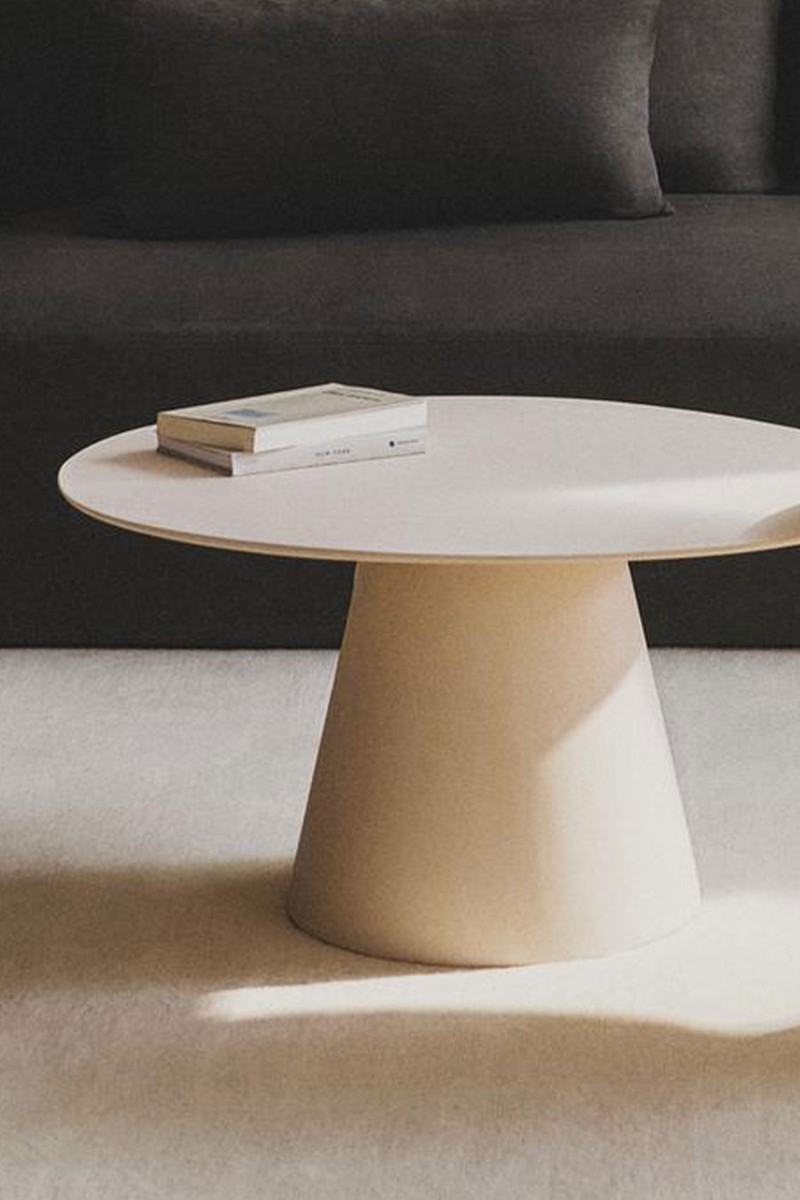 Table With Conical Base 