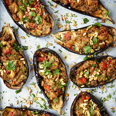 Stuffed Aubergines