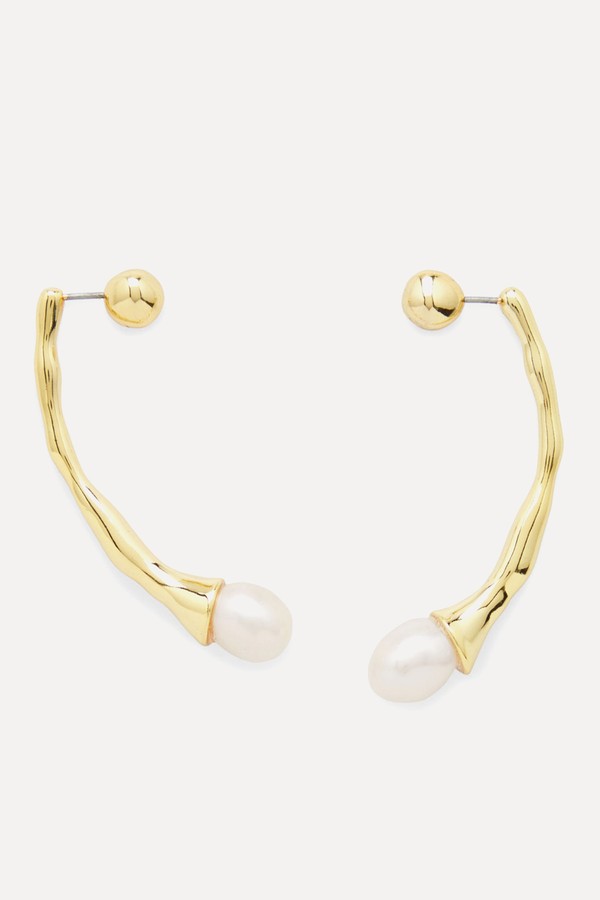 Freshwater Pearl Drop Earrings from COS