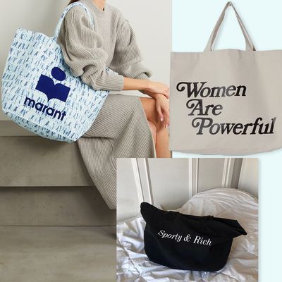 19 Stylish Cotton Totes To Buy Now