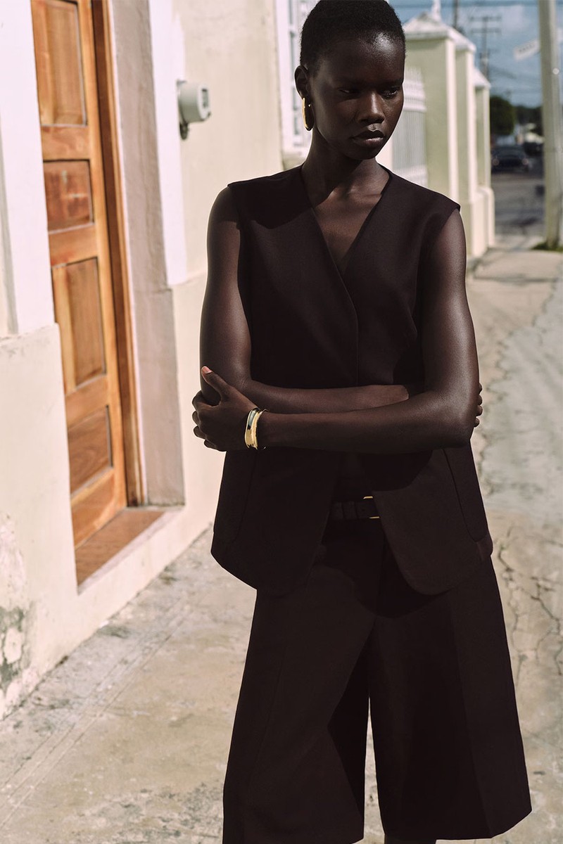 Wrap-Front Linen-Blend Waistcoat