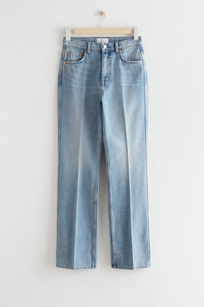 Key Cut Jeans