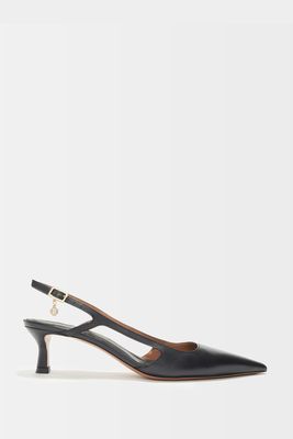 Pointed-Toe Pumps With Straps from Maje