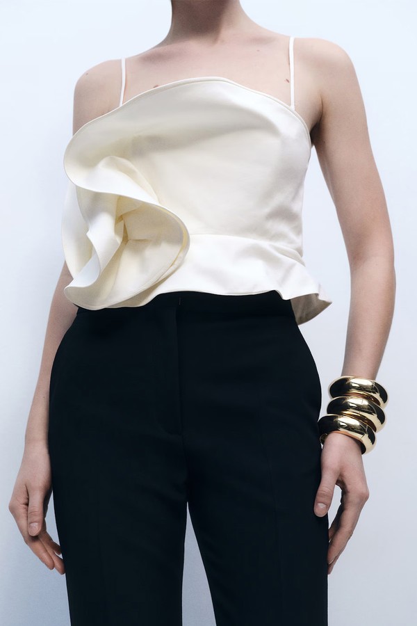 Maxi Ruffle Top