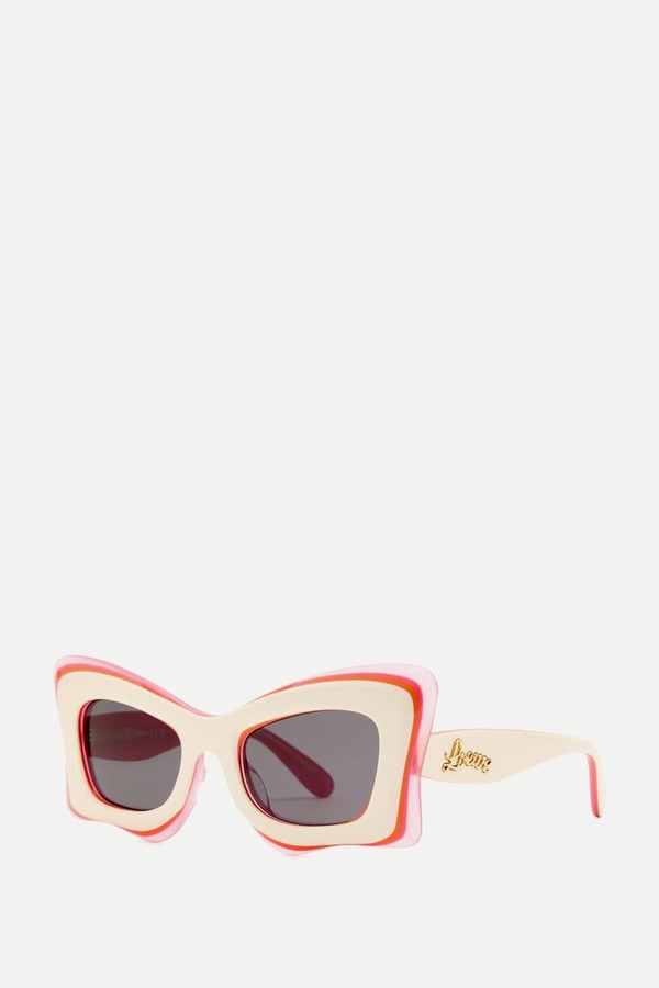Ibiza Butterfly-Frame Sunglasses from Loewe X Paula