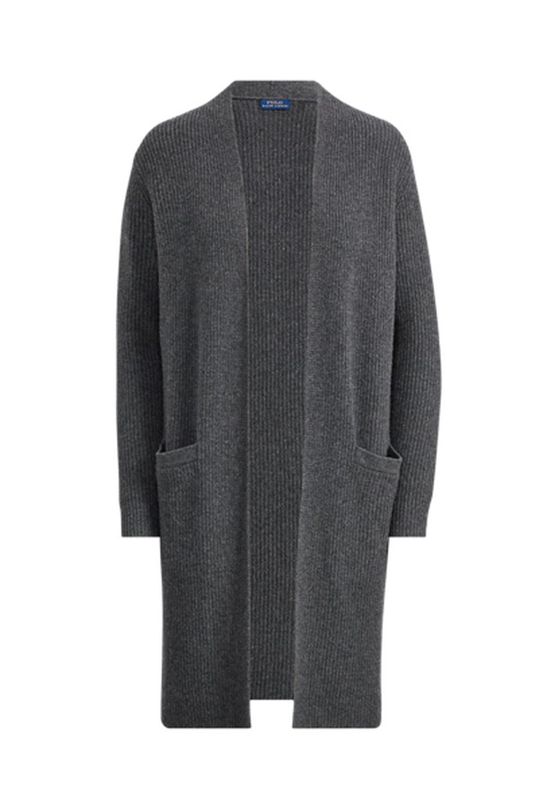 Wool-Cashmere Open Cardigan